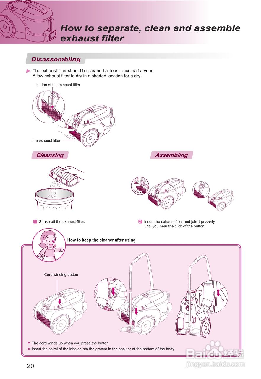 LG VVC3116GRTV吸尘器说明书:[3]