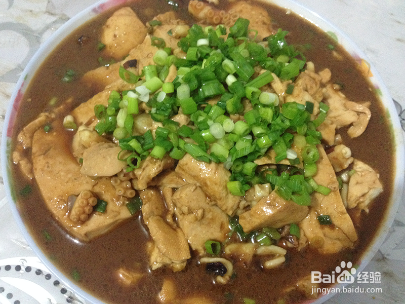 章鱼酱豆腐的做法