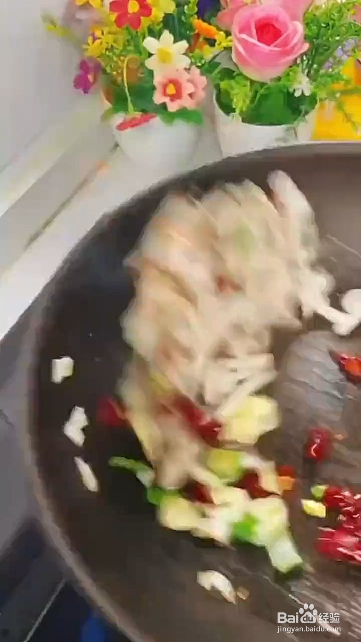 如何制作家常小炒