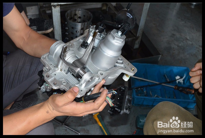 荣威 550 混动 变速箱 阀体 故障 维修 案例
