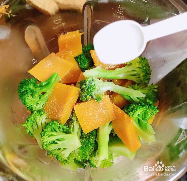 教你做西兰花玉米鸡肉糕