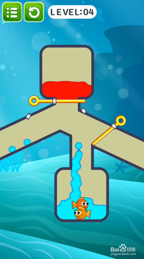 帮帮那两条小金鱼的Level 4怎样通关?