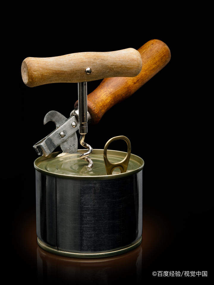 椰浆罐头怎么开