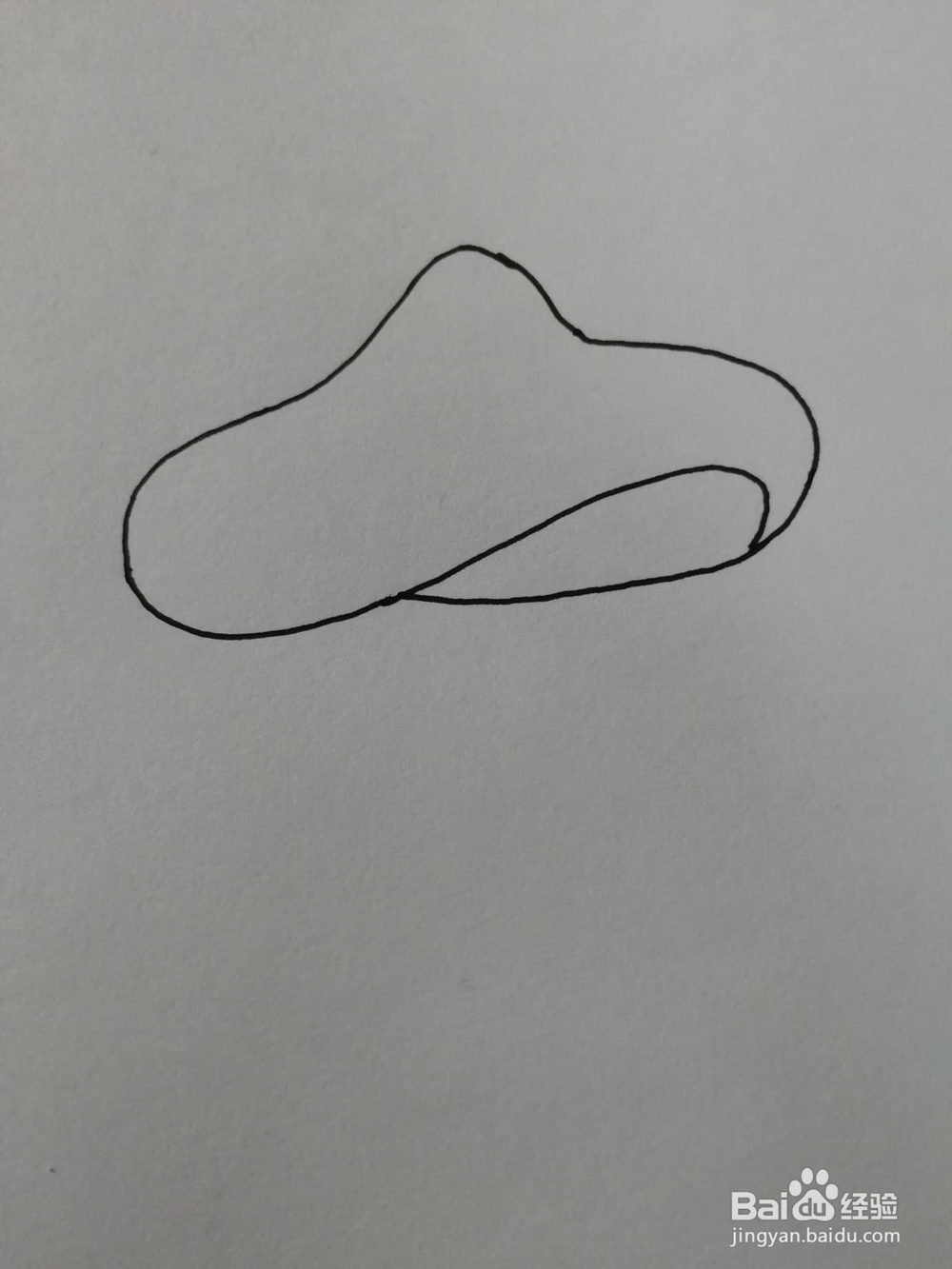 简笔画(82)——画简单的圆蘑菇小房子