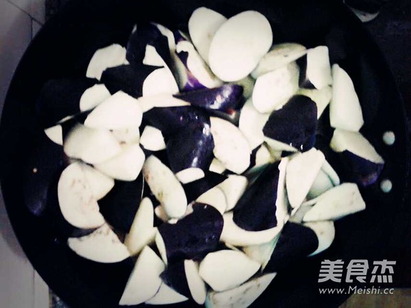 孜然茄子的做法
