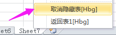 Excel如何批量快速取消隐藏或删除多个Sheet表