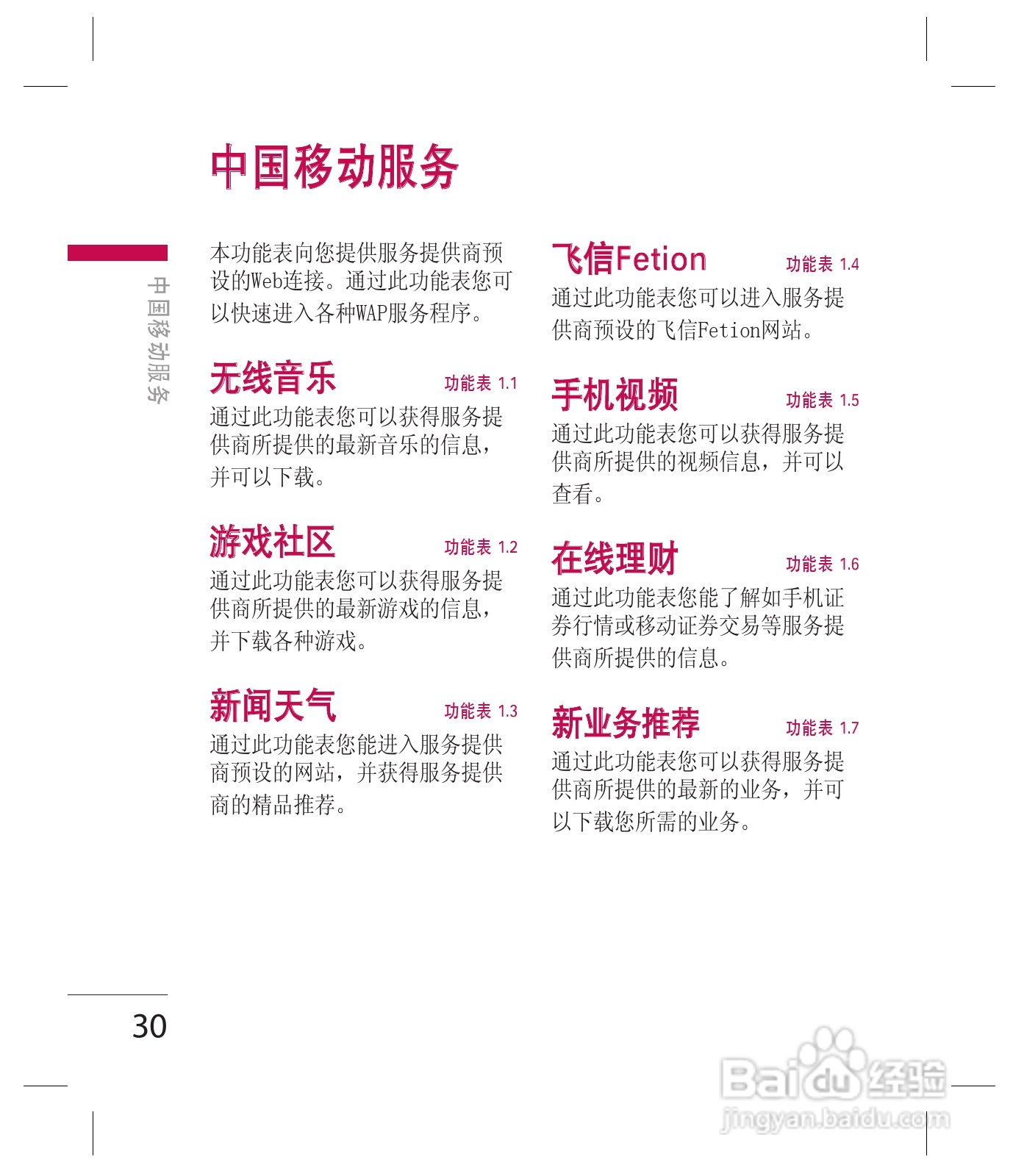 LG KF300手机使用说明书:[4]