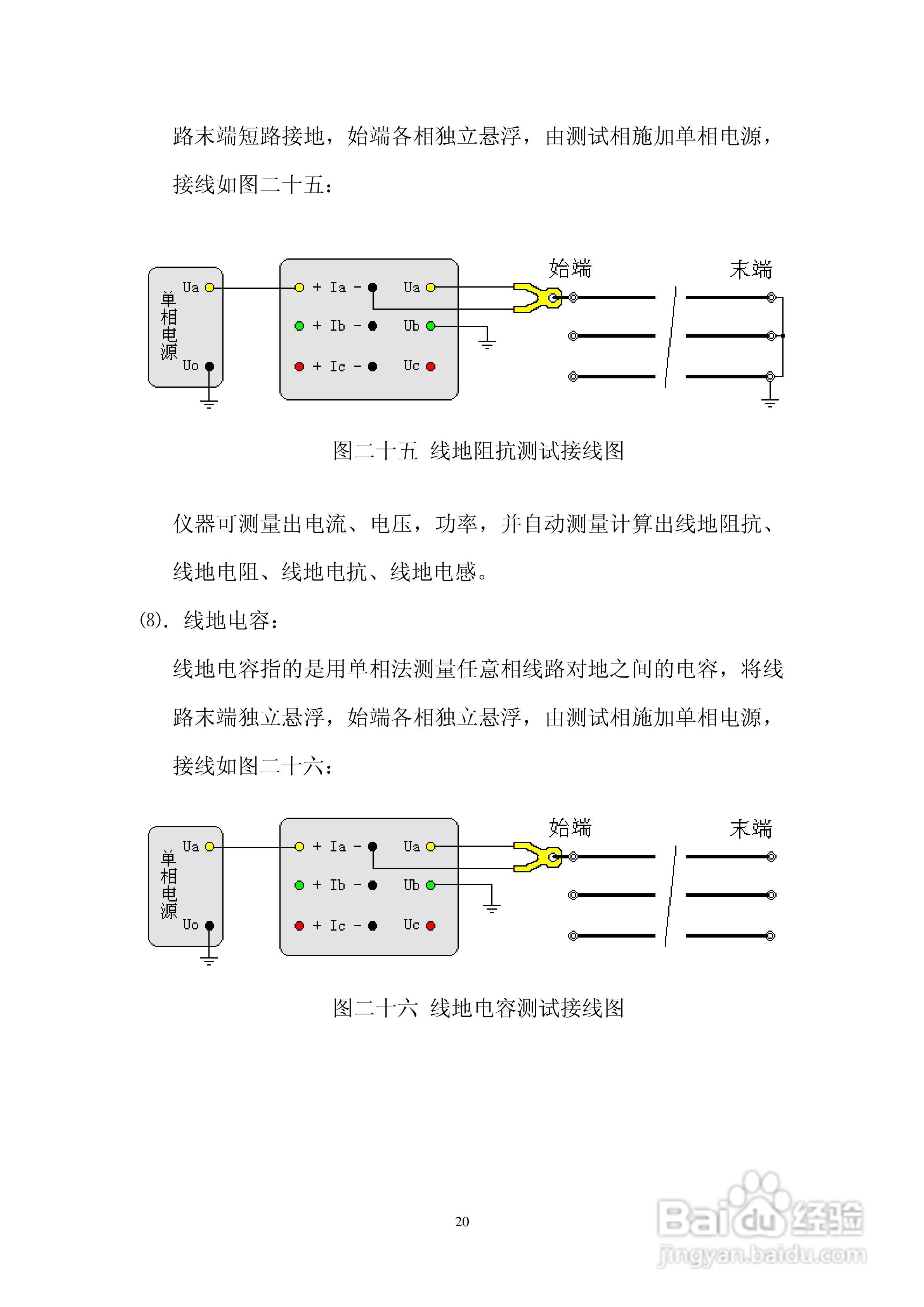 仪天成YTC6430工频线路参数测试仪说明书:[3]
