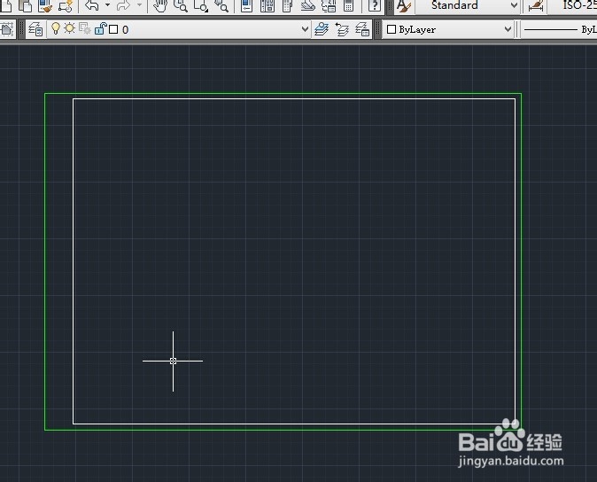 AutoCAD2012如何绘制图幅