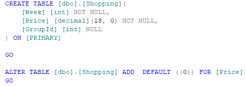 sqlserver快速实现行转列之pivot