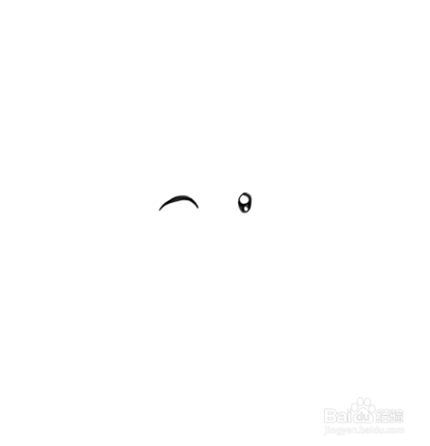 舔爪子的小猫咪简笔画