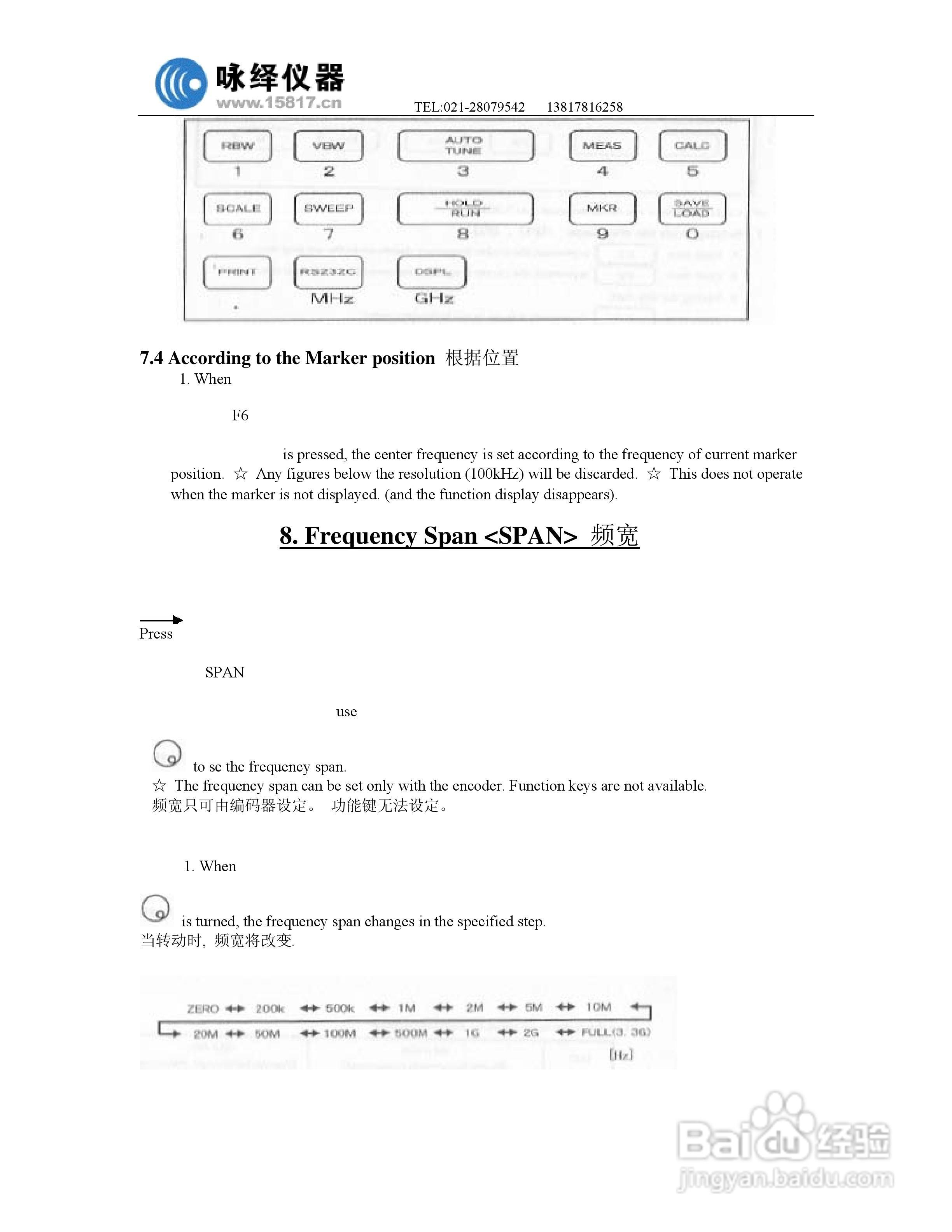 迈克尼斯MSA338频谱分析仪说明书:[3]