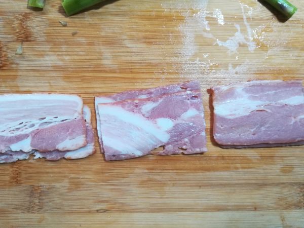 香煎培根芦笋卷