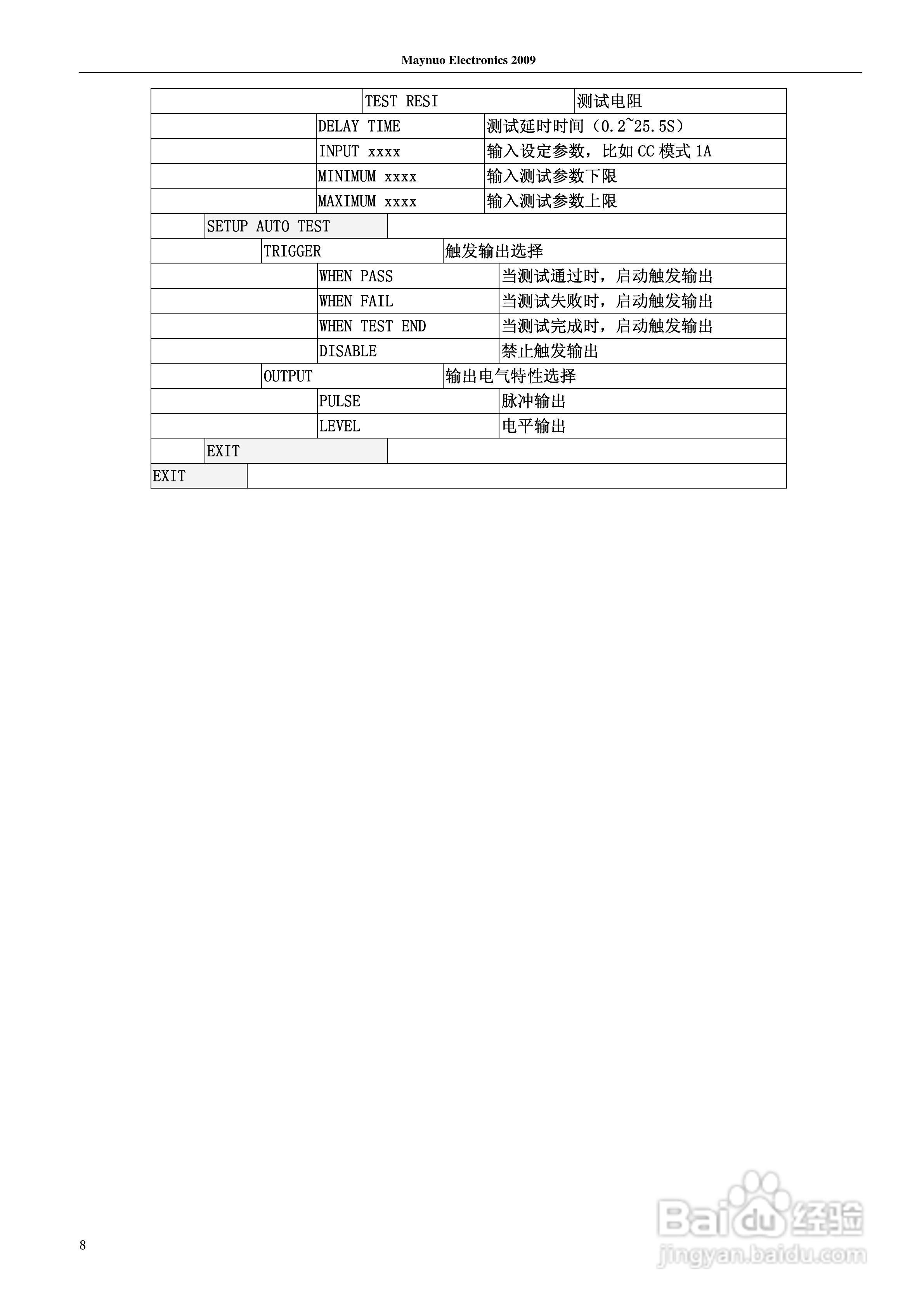 源谷M97系列电子负载使用说明书:[2]