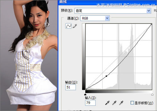 Photoshop后期打造时尚杂志女模特质感效果
