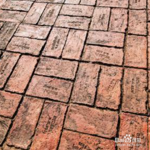 农村铺红砖地面的方法