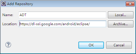 eclipse安装ADT插件