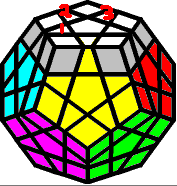 十二面魔方公式新手图解