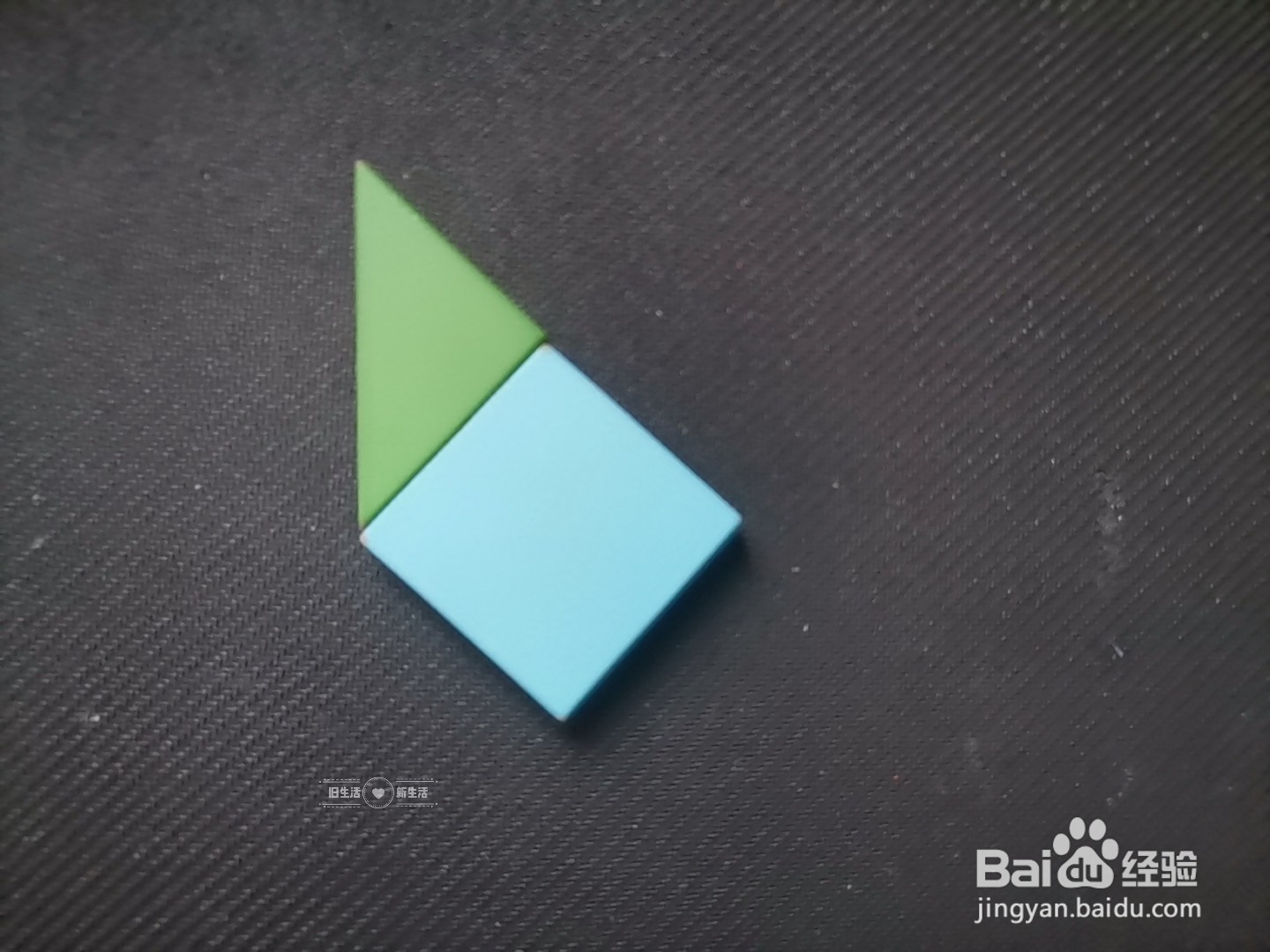 儿童益智七巧板 如何用七巧板拼一只猫(18)