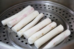 可爱红豆山药泥