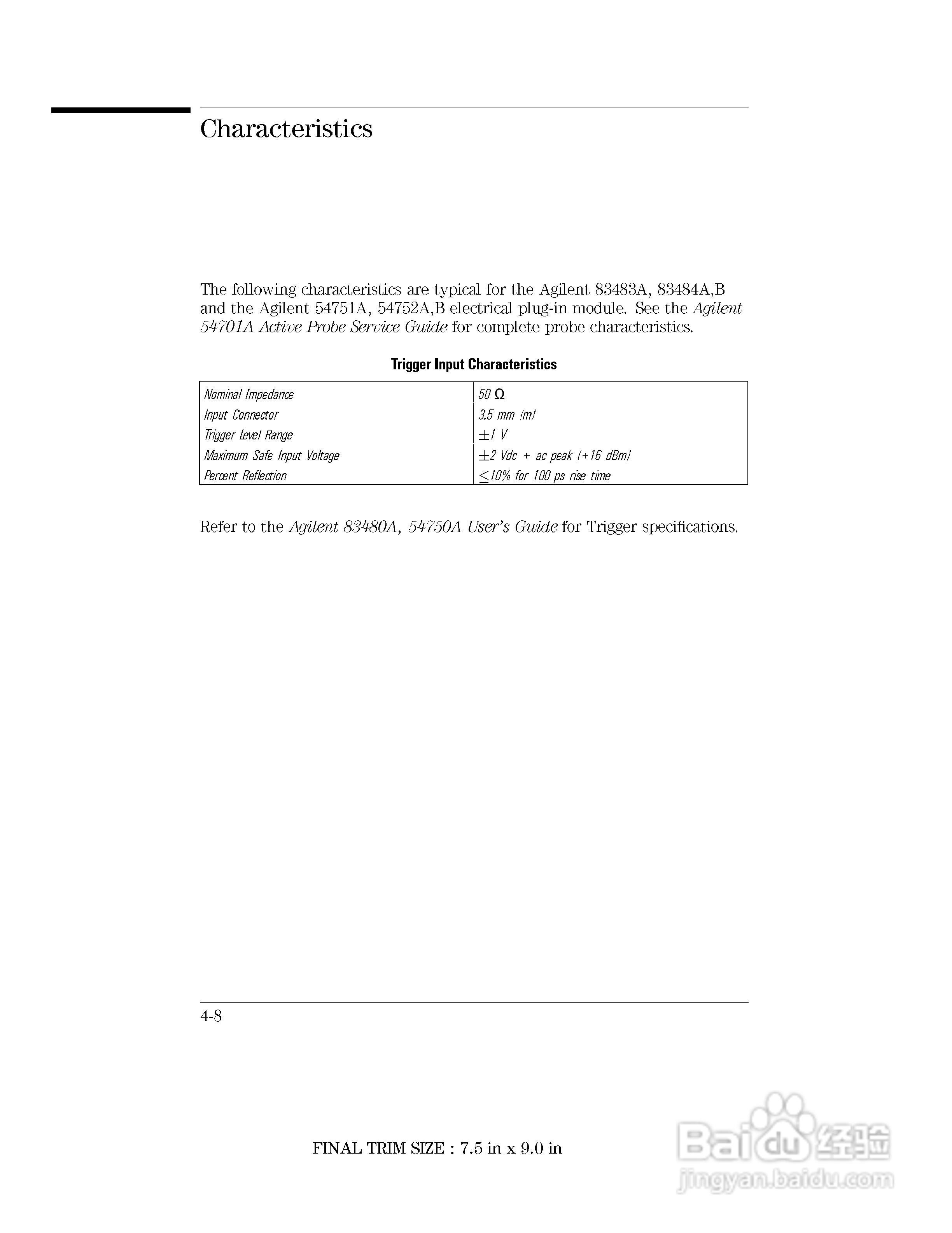 HP 83483E仪器说明书:[6]