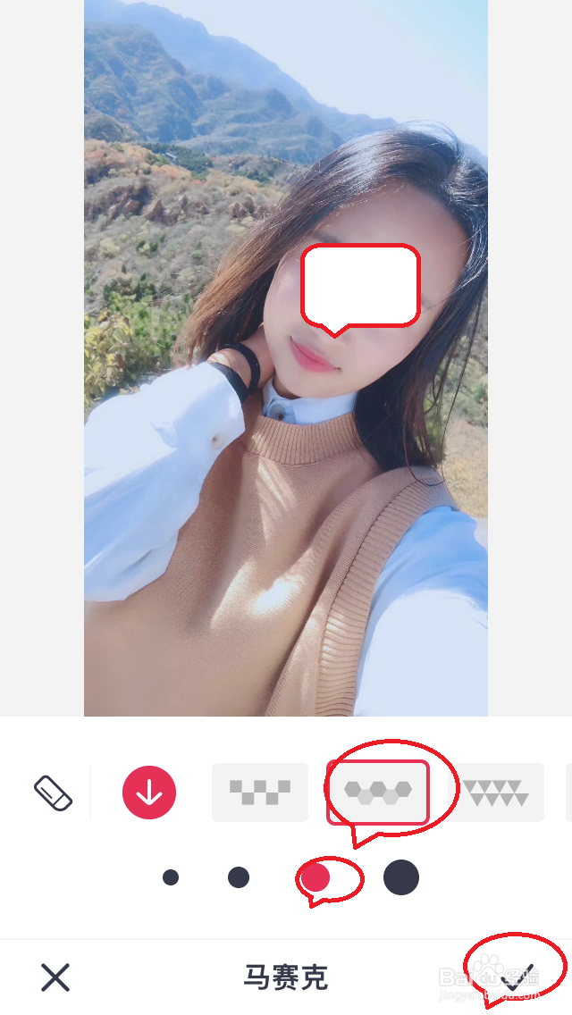 如何使用天天P图为图片打上“马赛克”