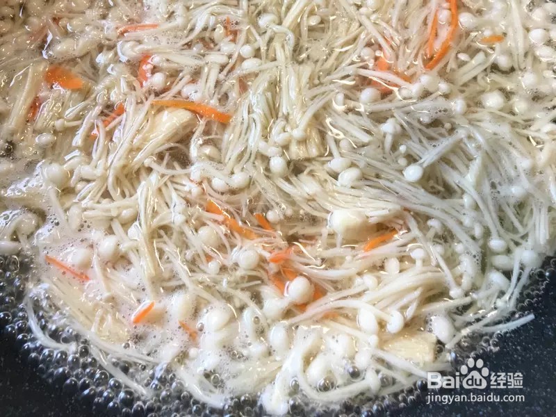 怎样做出家常菜系列之凉拌金针菇