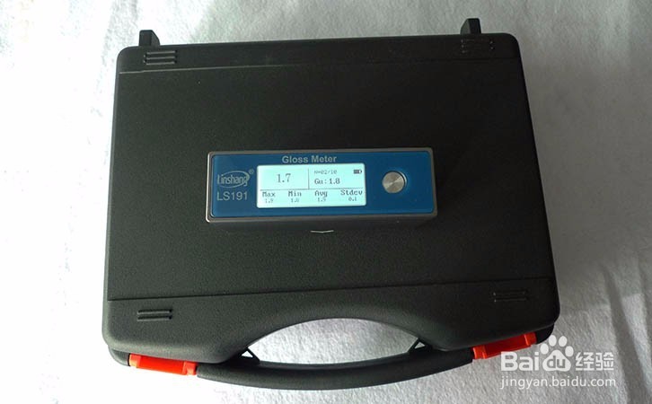 便携式光泽度计测量各种材料