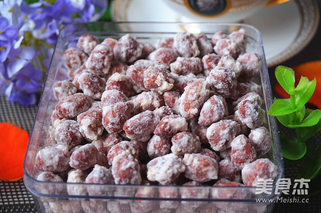 糖霜花生的做法