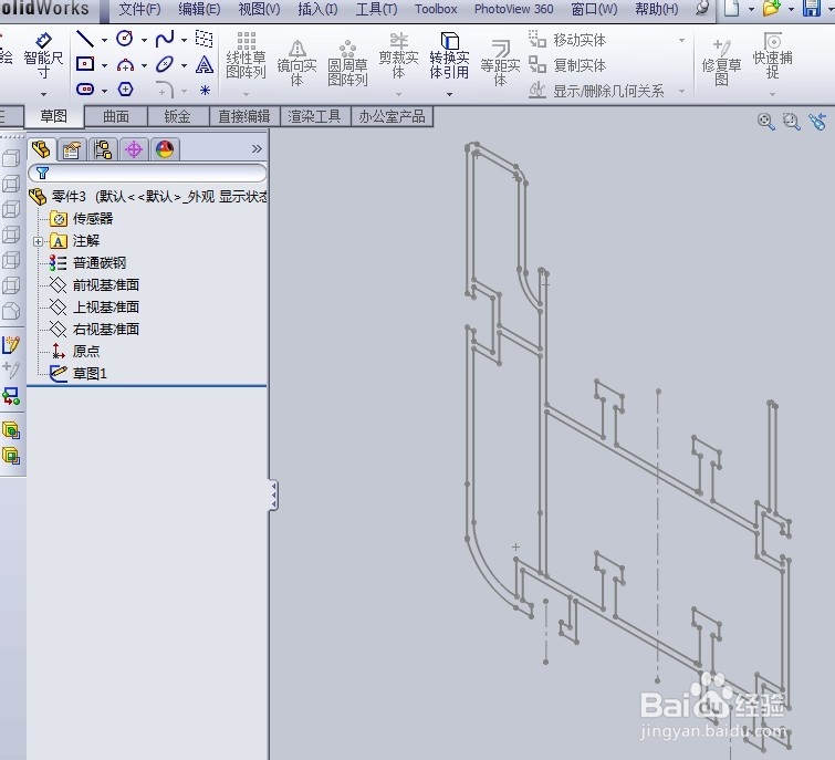 如何将CAD图形导入成solidworks三维模型★