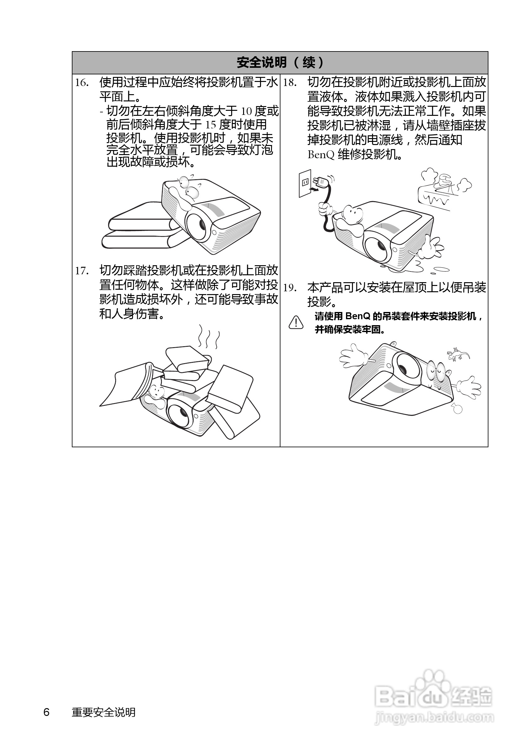 明基MP526投影仪使用说明书:[1]