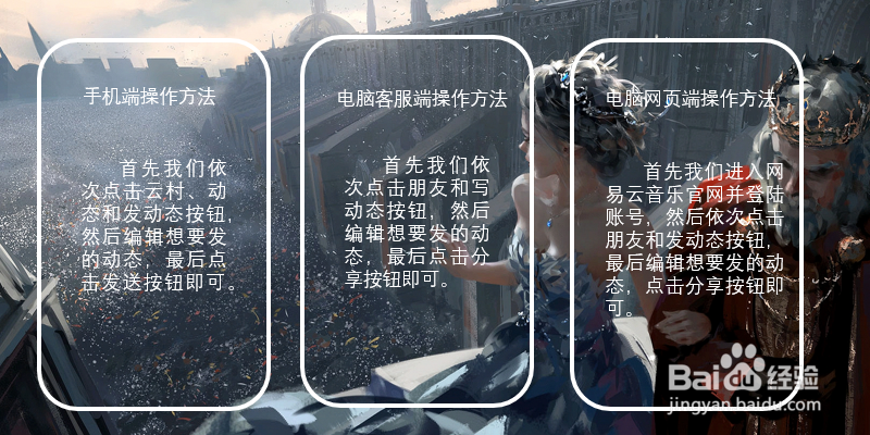 网易云音乐如何发布动态