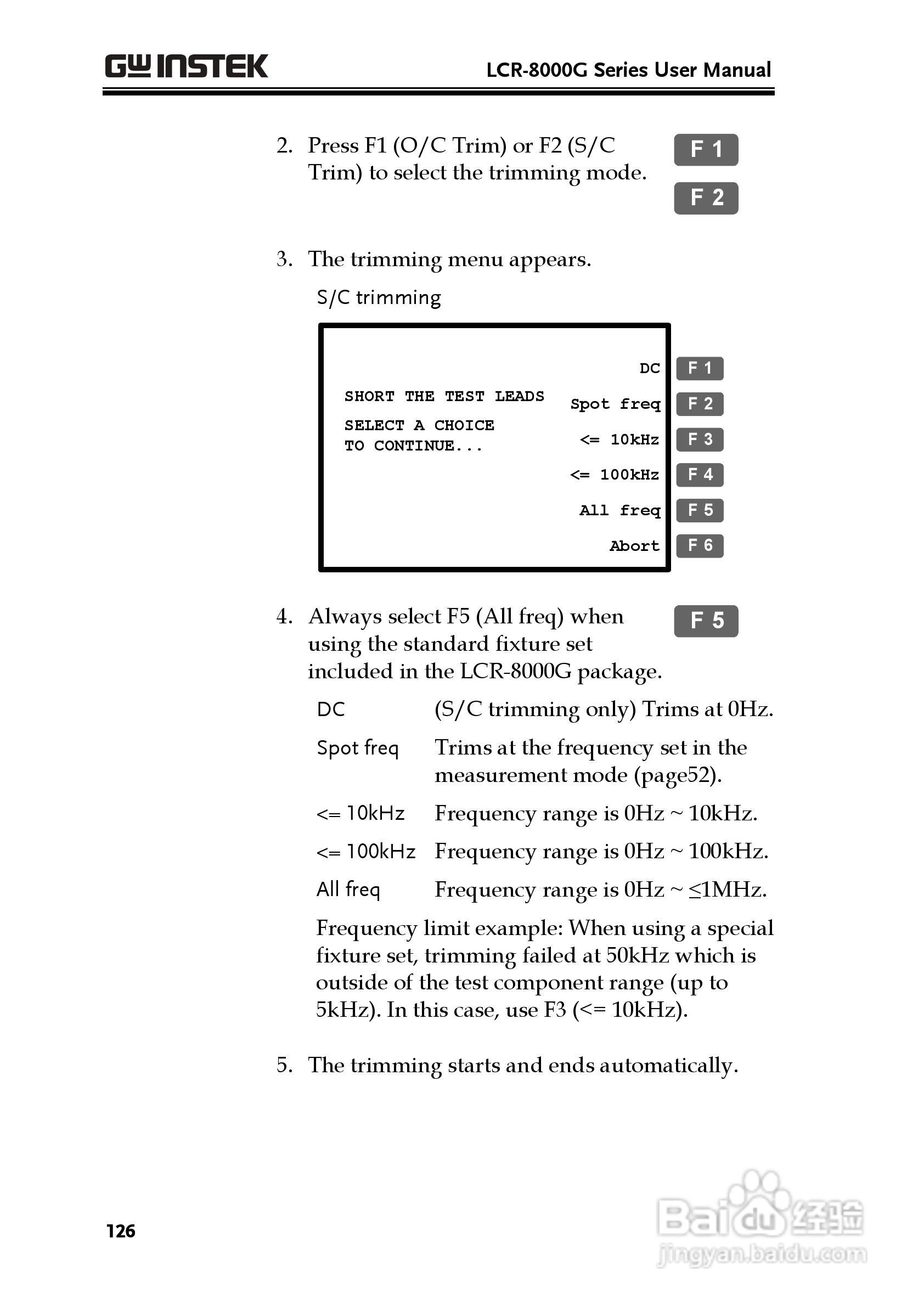 固纬LCR-8105G高精度LCR测试仪使用说明书:[13]