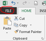 Office 2013 Excel sheet找回