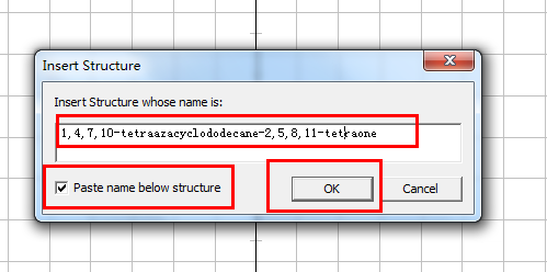 ChemDraw使用指南：[5]从化合物名字得到结构