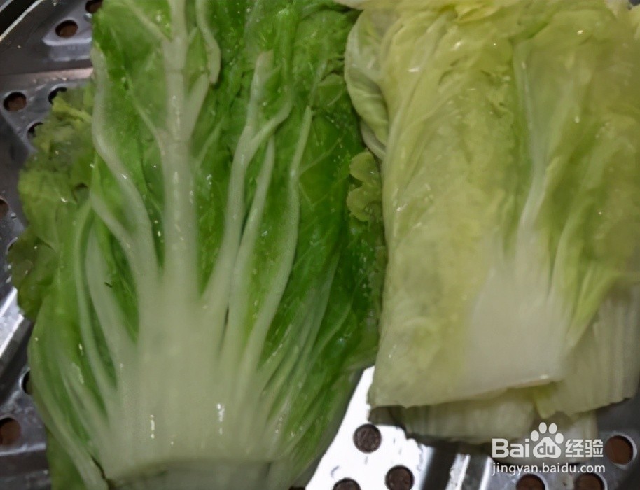 家庭自制白菜福袋