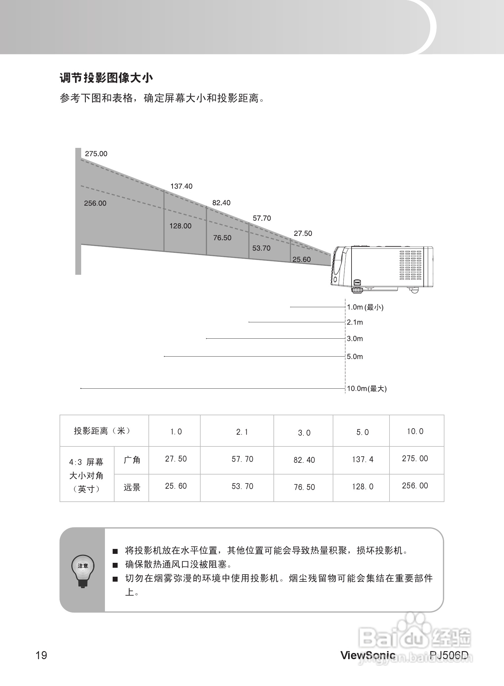 优派PJ506D投影机使用说明书:[3]