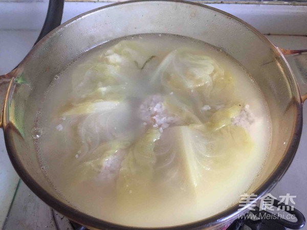 清炖狮子头的做法