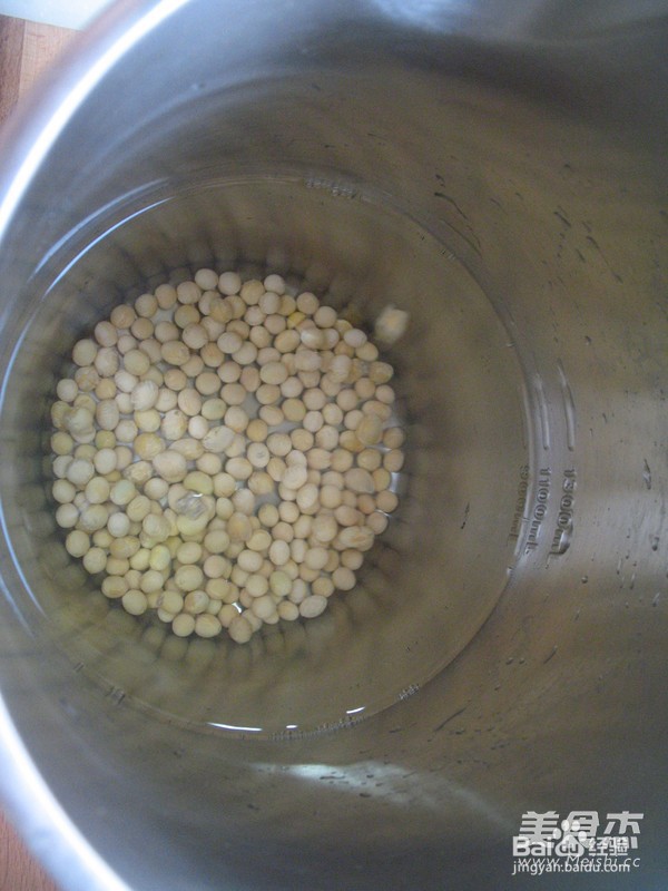 浓醇豆浆的做法