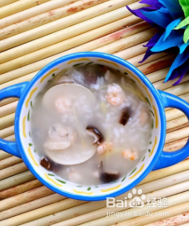 香菇蛤蜊海鲜粥的制作步骤