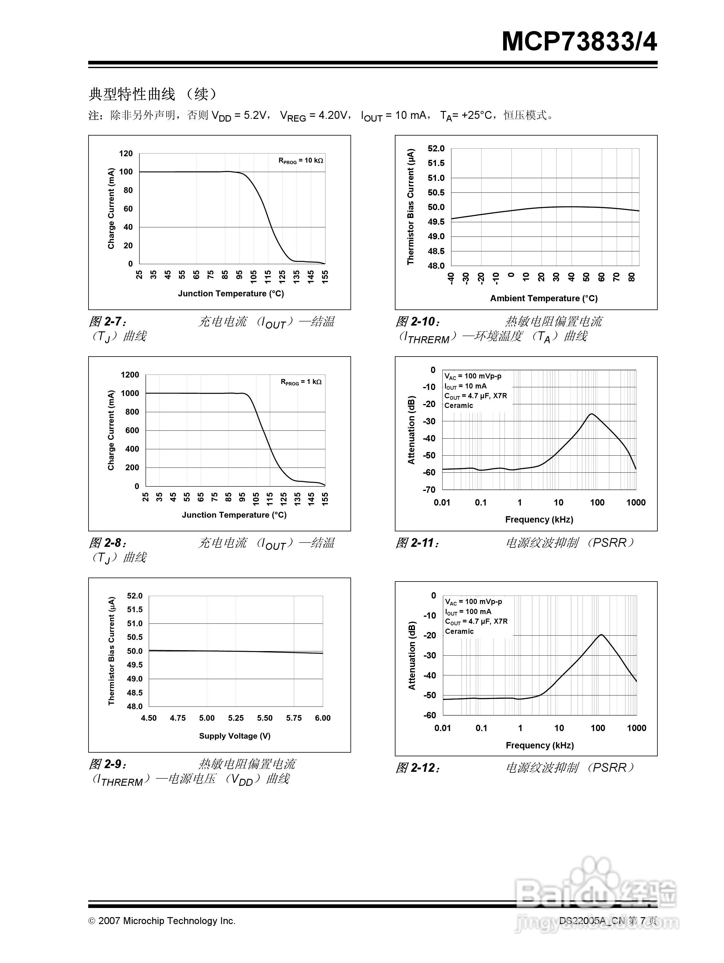 MICROCHIP MCP73833/4独立线性锂离子/锂聚合物电池充:[1]