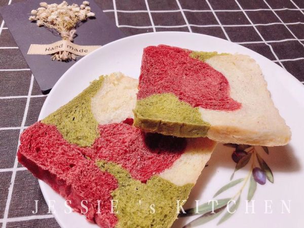 三色吐司(高颜值视觉系列)