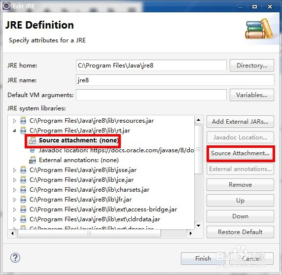 Java eclipse中无法查看源代码