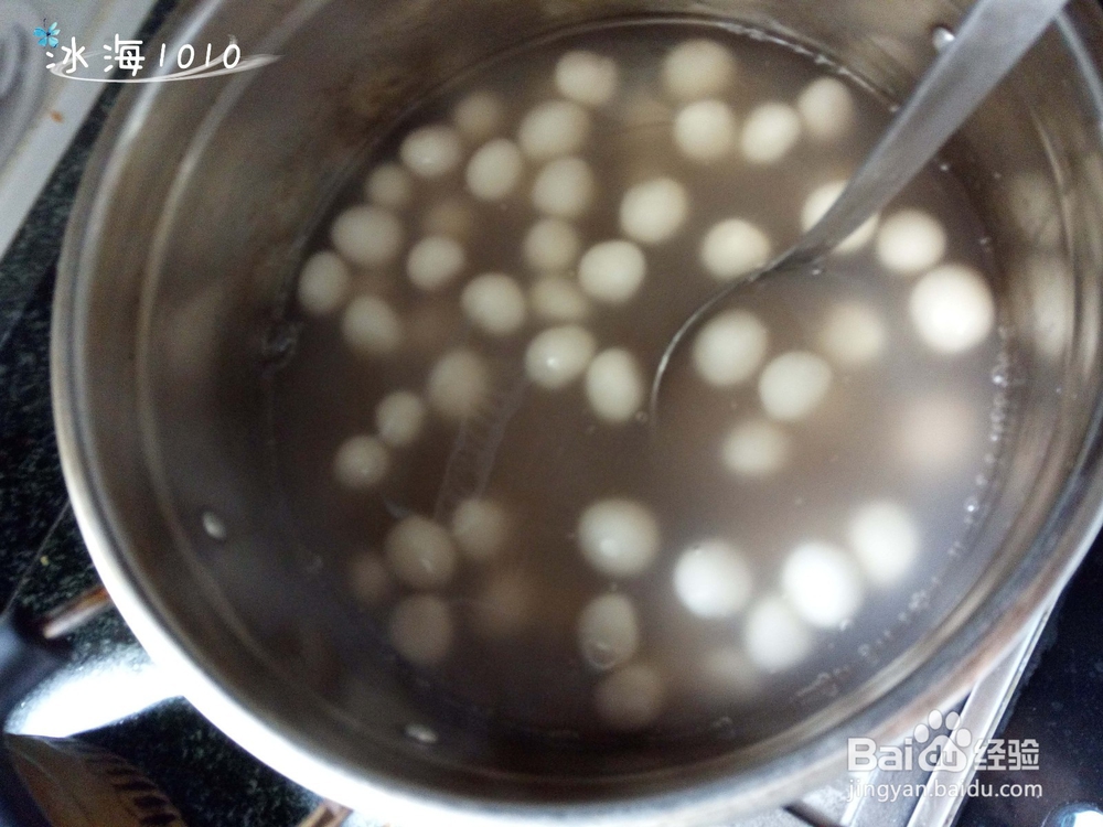 莲藕粉汤圆羹 莲藕圆子甜汤 莲藕粉的吃法