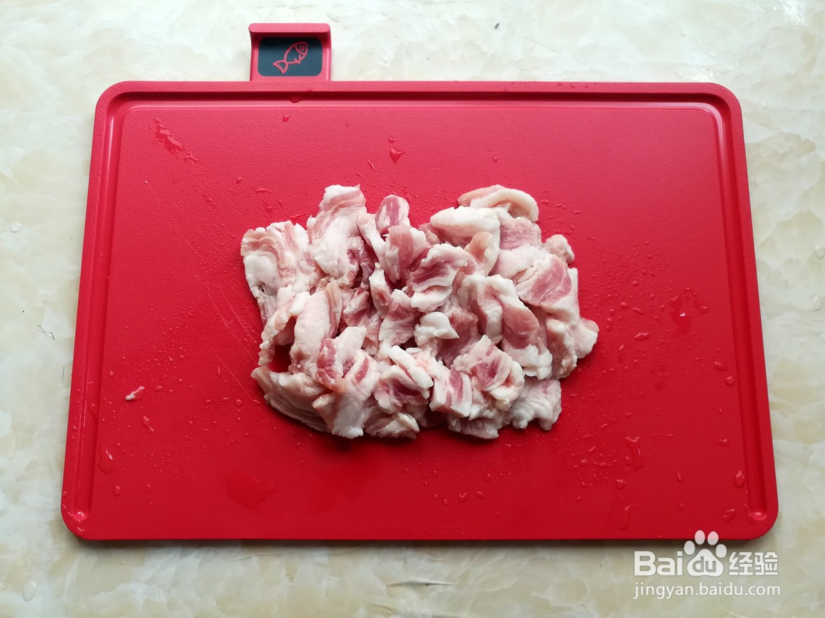 如何制作五花肉炒笋片