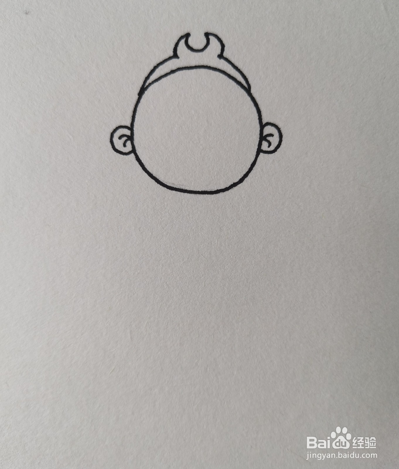 怎样画简笔画——孙悟空