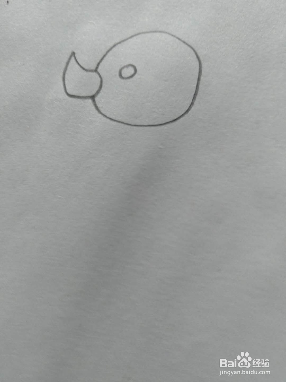 教你画儿童简笔画小黄鸭