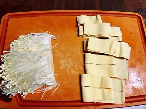 教你做千张金针菇卷