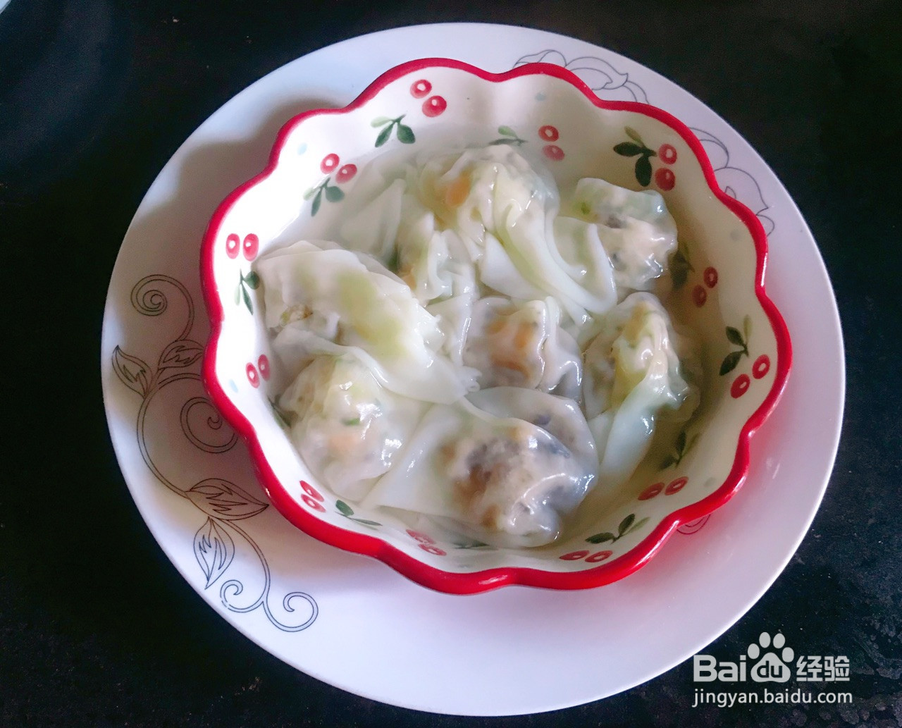 美味三文鱼虾仁小馄饨的做法