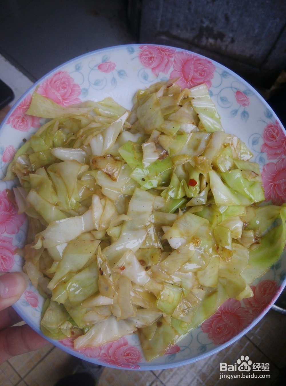 刀切包菜的做法